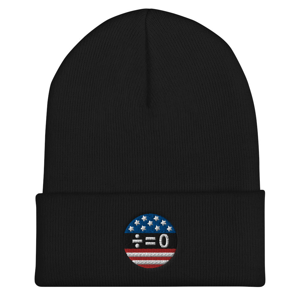 American Unity Symbol Patriotic Cuffed Beanie (More Colors)