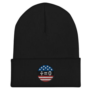 American Unity Symbol Patriotic Cuffed Beanie (More Colors)