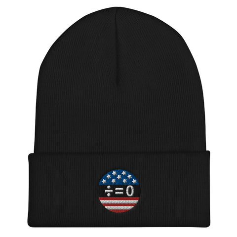 American Unity Symbol Patriotic Cuffed Beanie (More Colors)