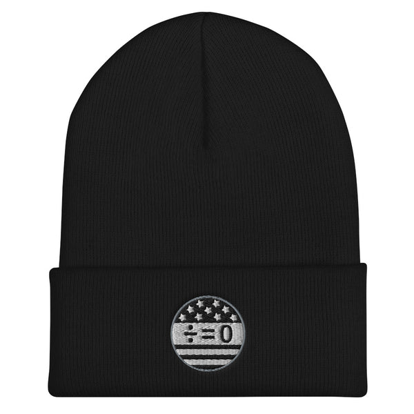 American Unity Symbol Patriotic Cuffed Beanie (More Colors)