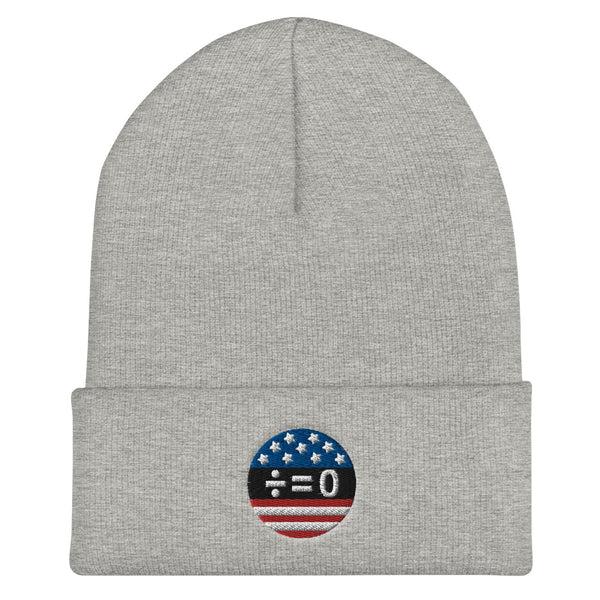 American Unity Symbol Patriotic Cuffed Beanie (More Colors)