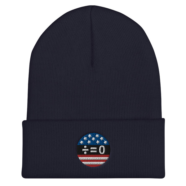 American Unity Symbol Patriotic Cuffed Beanie (More Colors)