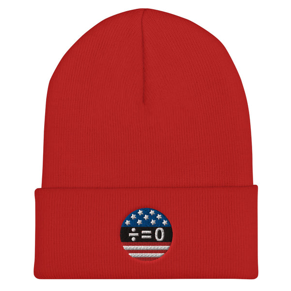 American Unity Symbol Patriotic Cuffed Beanie (More Colors)