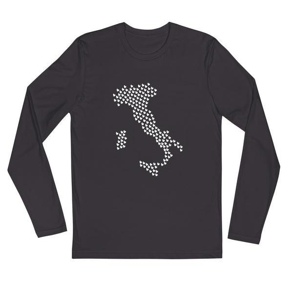 Love Italy Long Sleeve Fitted Tee (More Colors)
