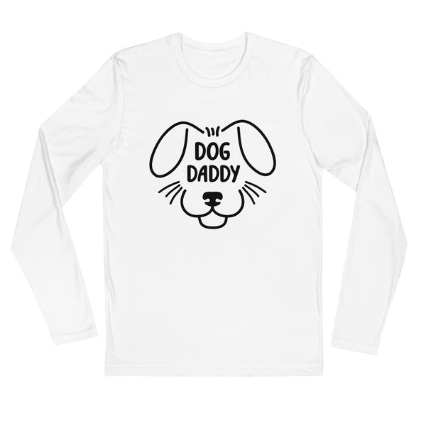 Dog Daddy Long Sleeve Fitted Tee (More Colors)