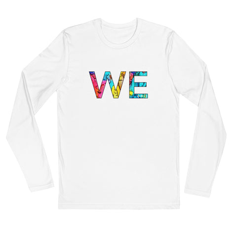 We Long Sleeve Fitted Tee (More Colors)