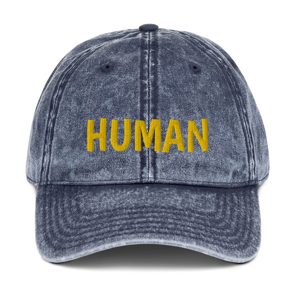 Human Vintage Cotton Cap (More Colors)