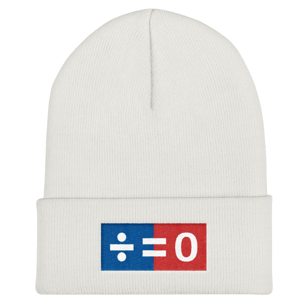 Red, White & Blue Unity Square Patriotic Cuffed Beanie (More Colors)