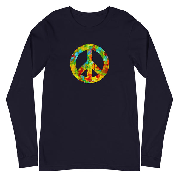 Peace Sign Premium Unisex Long Sleeve Tee (More Colors)