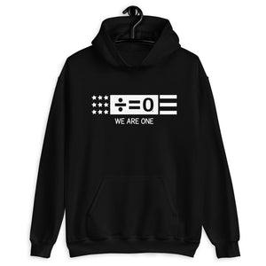 Divided Country Unisex Hooded Patriotic Sweatshirt (Dark/More Colors)