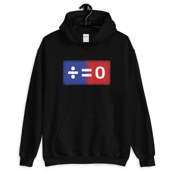 Red, White & Blue Unity Square Unisex Hooded Patriotic Sweatshirt (More Colors)