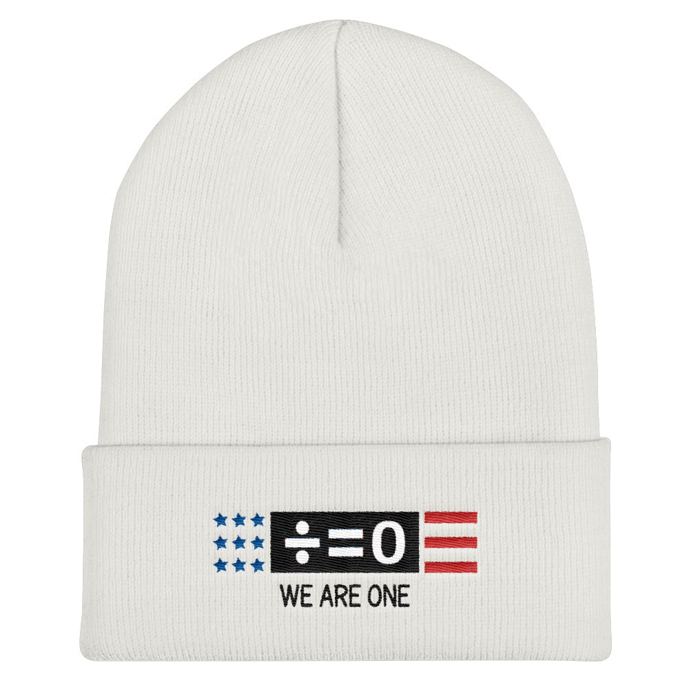 Divided Country Cuffed Patriotic Beanie (More Colors)