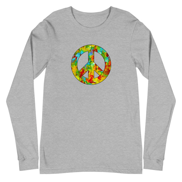Peace Sign Premium Unisex Long Sleeve Tee (More Colors)