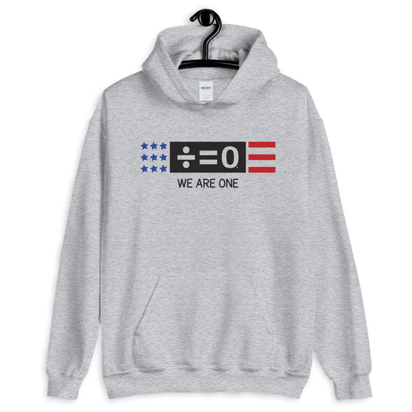 Divided Country Unisex Hooded Patriotic Sweatshirt (More Colors)
