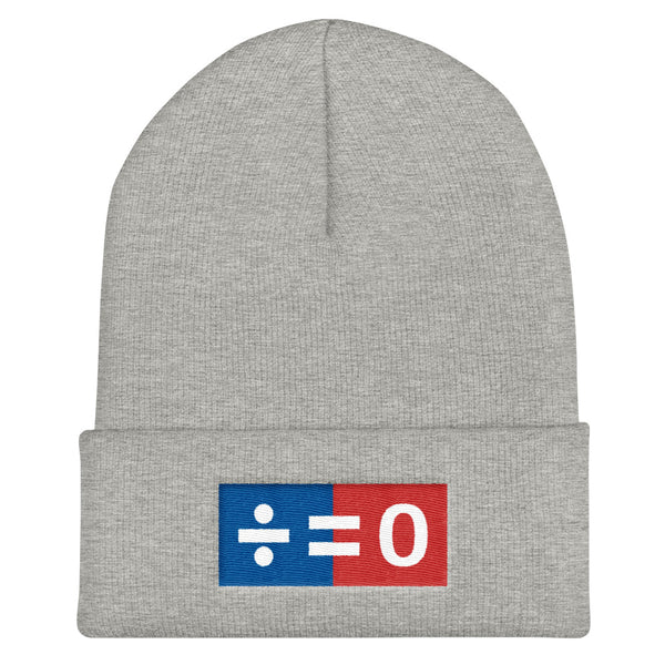 Red, White & Blue Unity Square Patriotic Cuffed Beanie (More Colors)