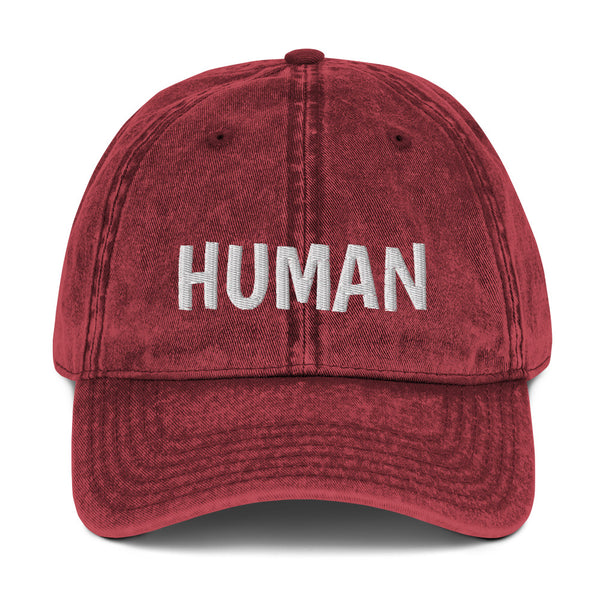 Human Vintage Cotton Cap (More Colors)