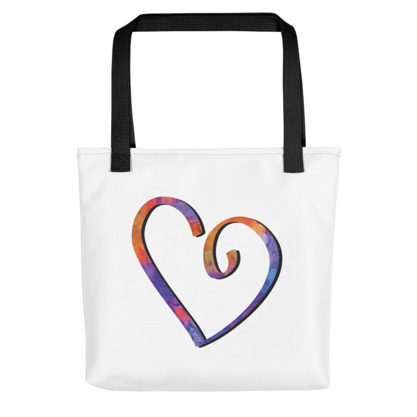 Open Heart Tote Bag (More Colors)