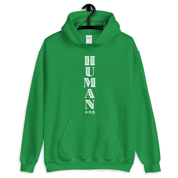 Human Unisex Hooded Sweatshirt (Dark/More Colors)