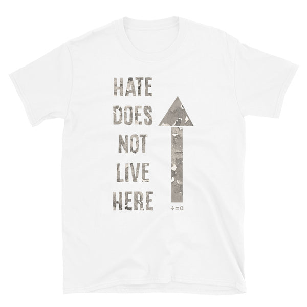Hate Does Not Live Here Unisex Tee (Neutral/More Colors)
