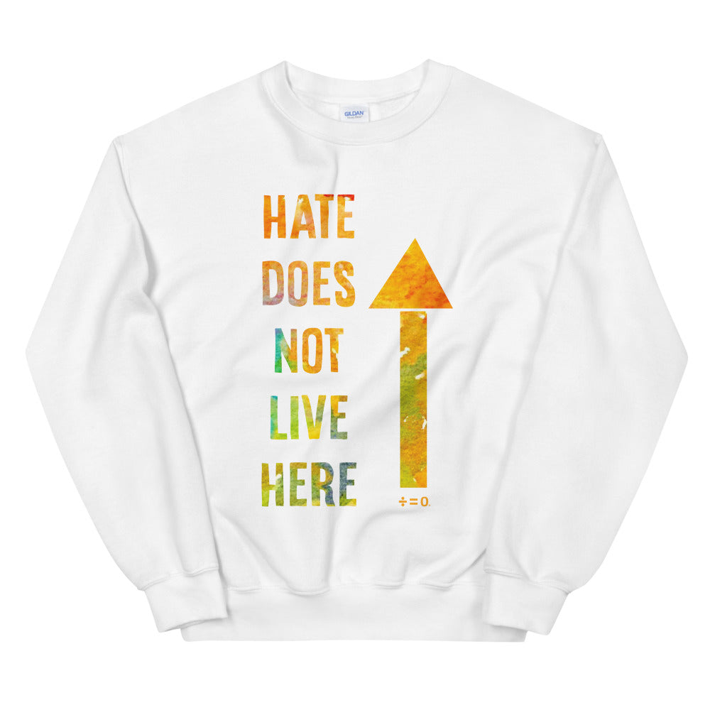Hate Does Not Live Here Unisex Sweatshirt (More Colors)