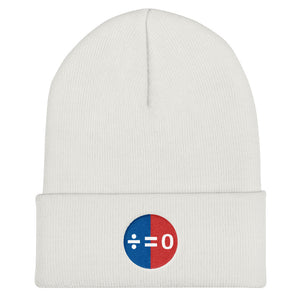 Red, White & Blue Unity Symbol Patriotic Cuffed Beanie (More Colors)