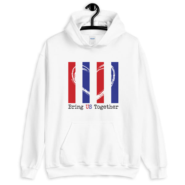 Bring US Together Unisex Hooded Patriotic Sweatshirt (More Colors)