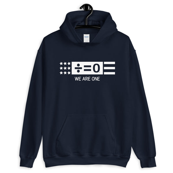 Divided Country Unisex Hooded Patriotic Sweatshirt (Dark/More Colors)