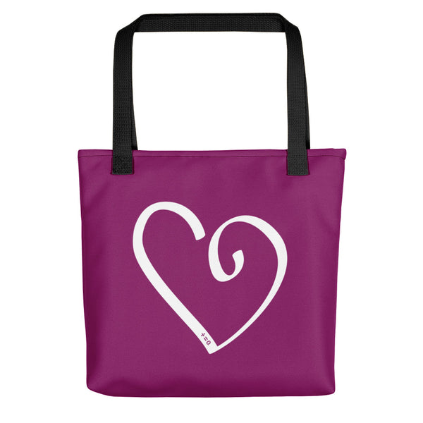 Open Heart Tote Bag (More Colors)