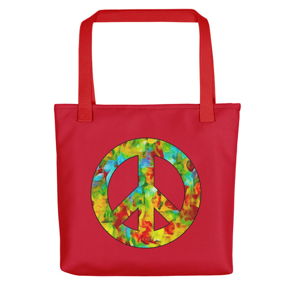 Peace Sign Tote Bag (More Colors)