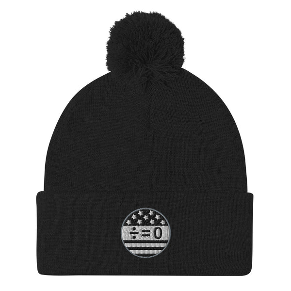 American Unity Symbol Patriotic Pom Pom Knit Cap (More Colors)