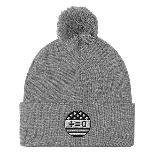American Unity Symbol Patriotic Pom Pom Knit Cap (More Colors)