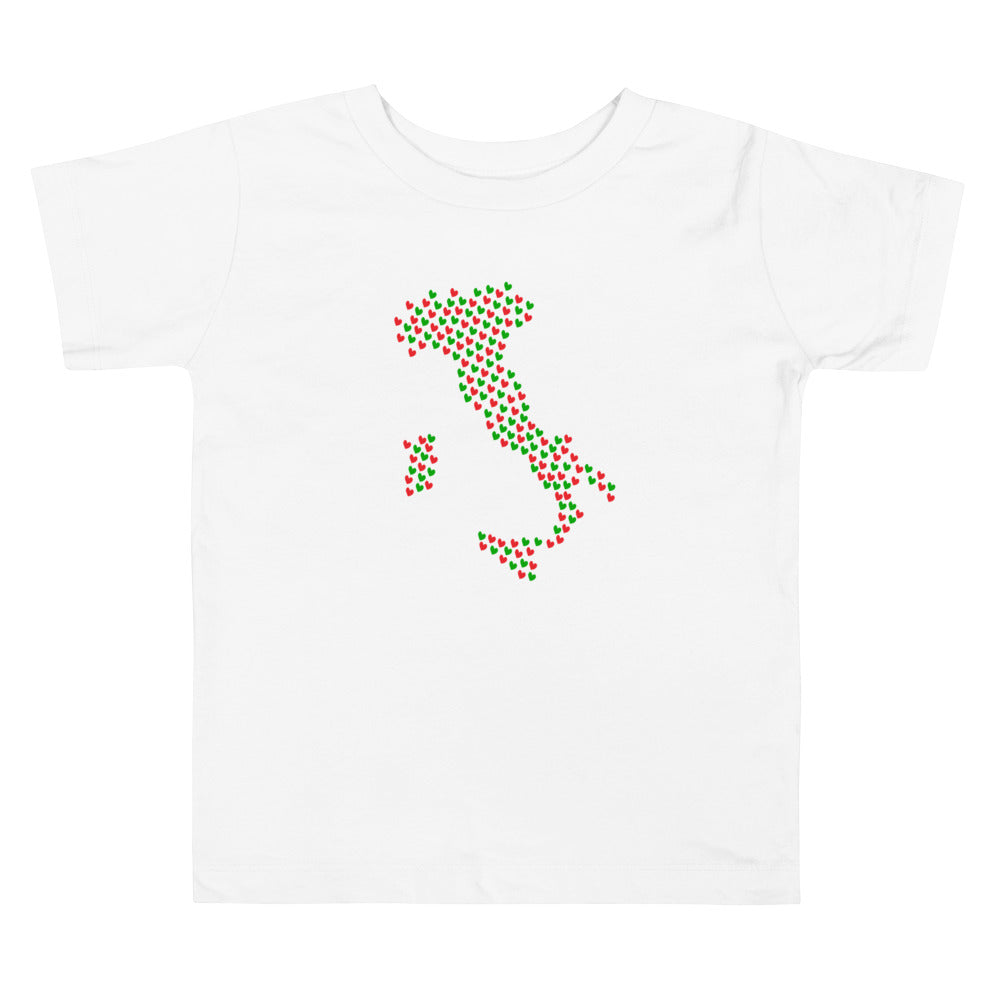 Love Italy Toddler Short Sleeve Tee (More Colors)