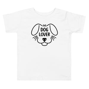 Dog Lover Toddler Short Sleeve Tee (More Colors)