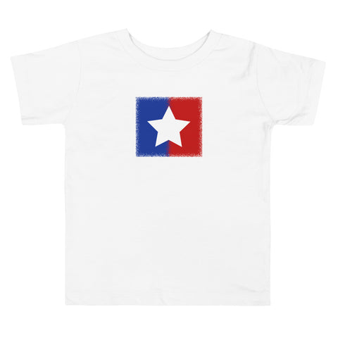 American Unity Star Toddler Short Sleeve Patriotic Tee