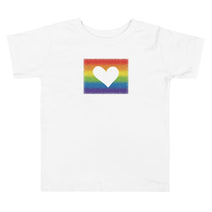 Rainbow Pride Toddler Short Sleeve Tee