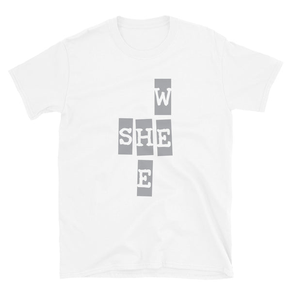 We She He Unisex Tee (Gray/More Colors)