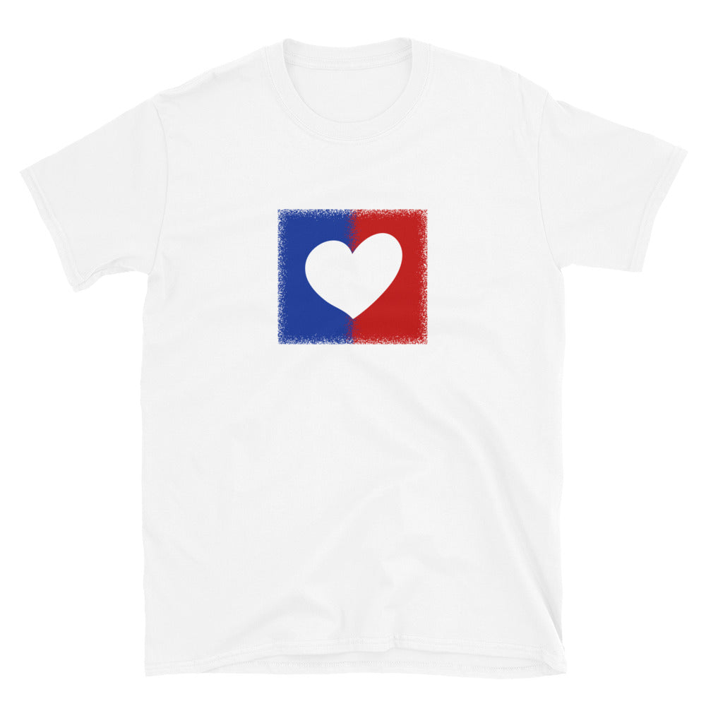 American Unity Heart Unisex Patriotic Tee
