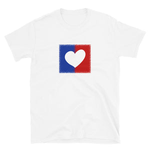 American Unity Heart Unisex Patriotic Tee