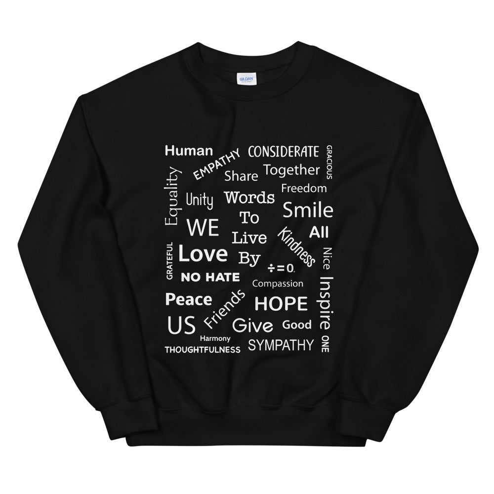 Kind Words Unisex Sweatshirt (More Colors)