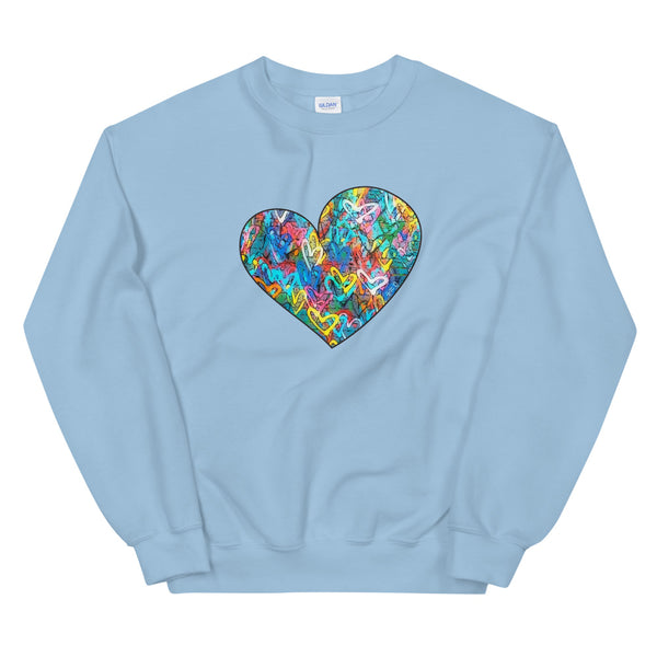 Graffiti Heart Unisex Sweatshirt (More Colors)