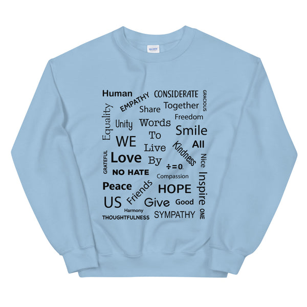 Kind Words Unisex Sweatshirt (More Colors)