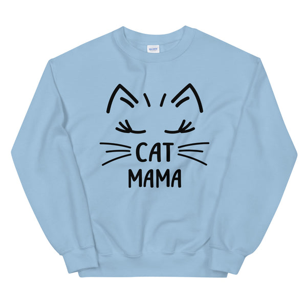 Cat Mama Unisex Sweatshirt (More Colors)