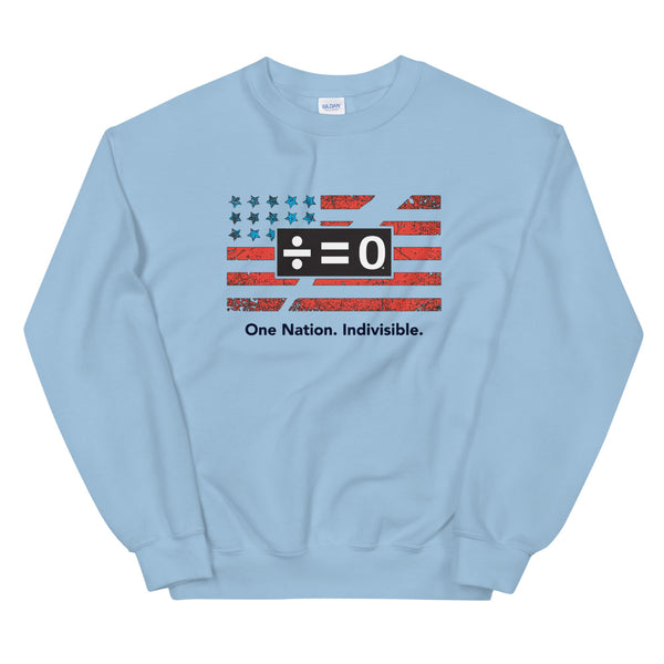 One Nation Unisex Patriotic Sweatshirt (More Colors)