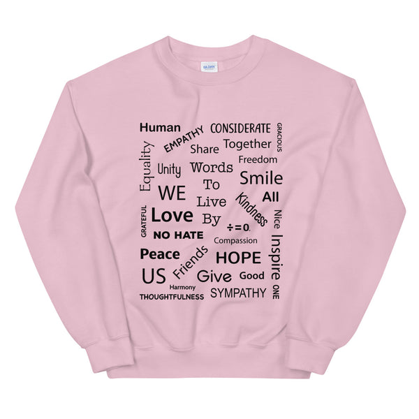 Kind Words Unisex Sweatshirt (More Colors)