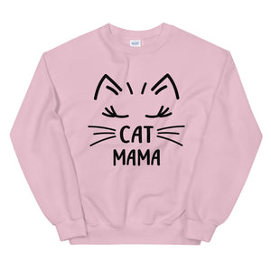 Cat Mama Unisex Sweatshirt (More Colors)