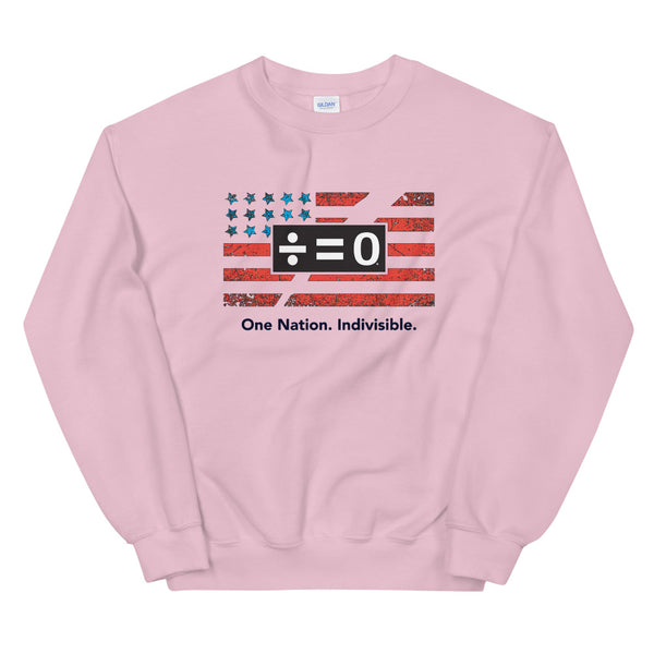 One Nation Unisex Patriotic Sweatshirt (More Colors)