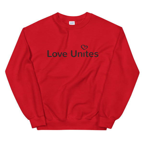 Love Unites Heart Unisex Sweatshirt (More Colors)