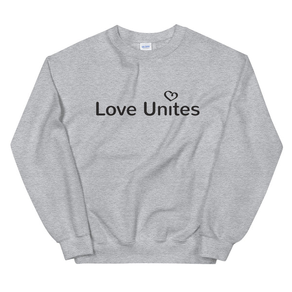 Love Unites Heart Unisex Sweatshirt (More Colors)