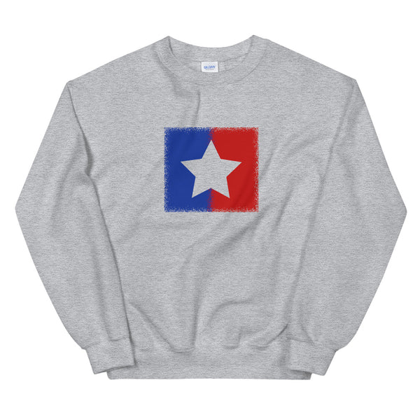 American Unity Star Unisex Patriotic Sweatshirt (More Colors)