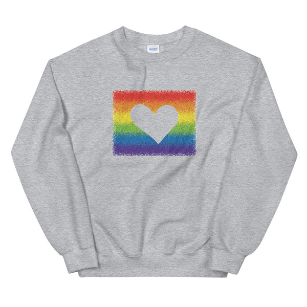 Rainbow Pride Unisex Sweatshirt (More Colors)